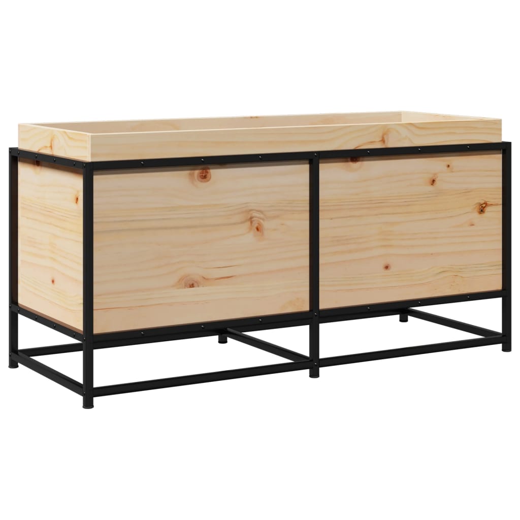 Plantenbak 100x40x50 cm massief grenenhout is nu te koop bij PeponiXL, paradijselijk wonen!