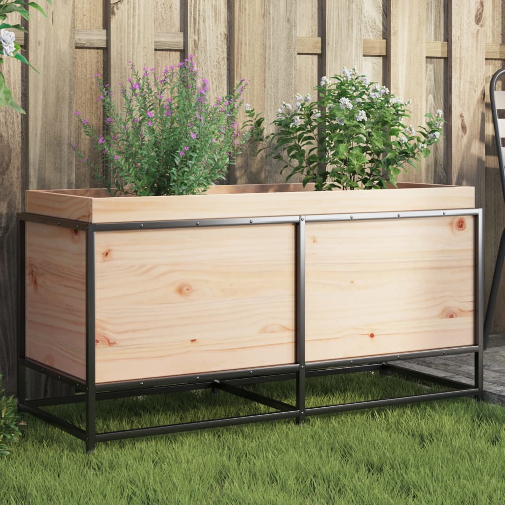 Plantenbak 100x40x50 cm massief grenenhout is nu te koop bij PeponiXL, paradijselijk wonen!