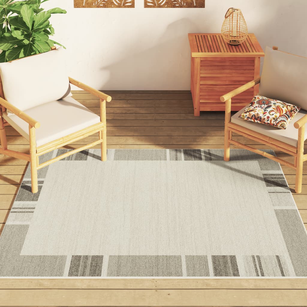 Vloerkleed voor binnen buiten laagpolig 120x180 cm meerkleurig is nu te koop bij PeponiXL, paradijselijk wonen!