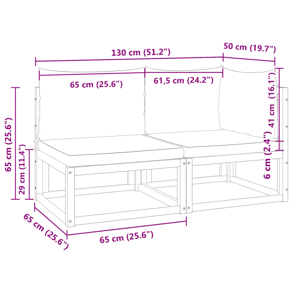 Tuinbank met kussens 2-zits acaciahout & rotan is nu te koop bij PeponiXL, paradijselijk wonen!