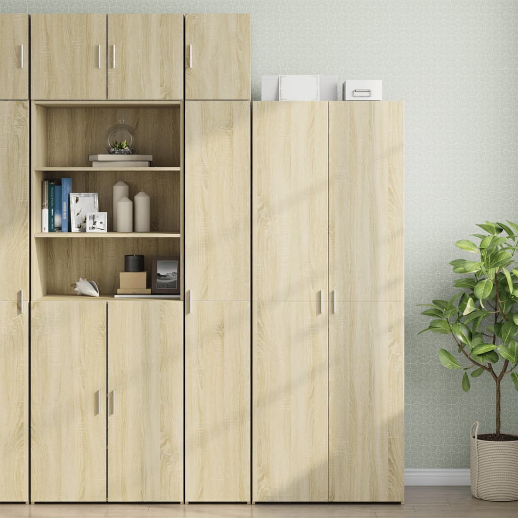 Wandkast 30x42,5x40 cm bewerkt hout sonoma eikenkleurig is nu te koop bij PeponiXL, paradijselijk wonen!