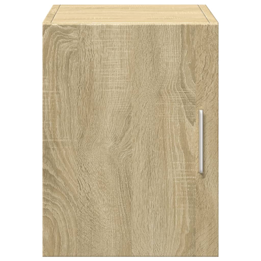 Wandkast 30x42,5x40 cm bewerkt hout sonoma eikenkleurig is nu te koop bij PeponiXL, paradijselijk wonen!