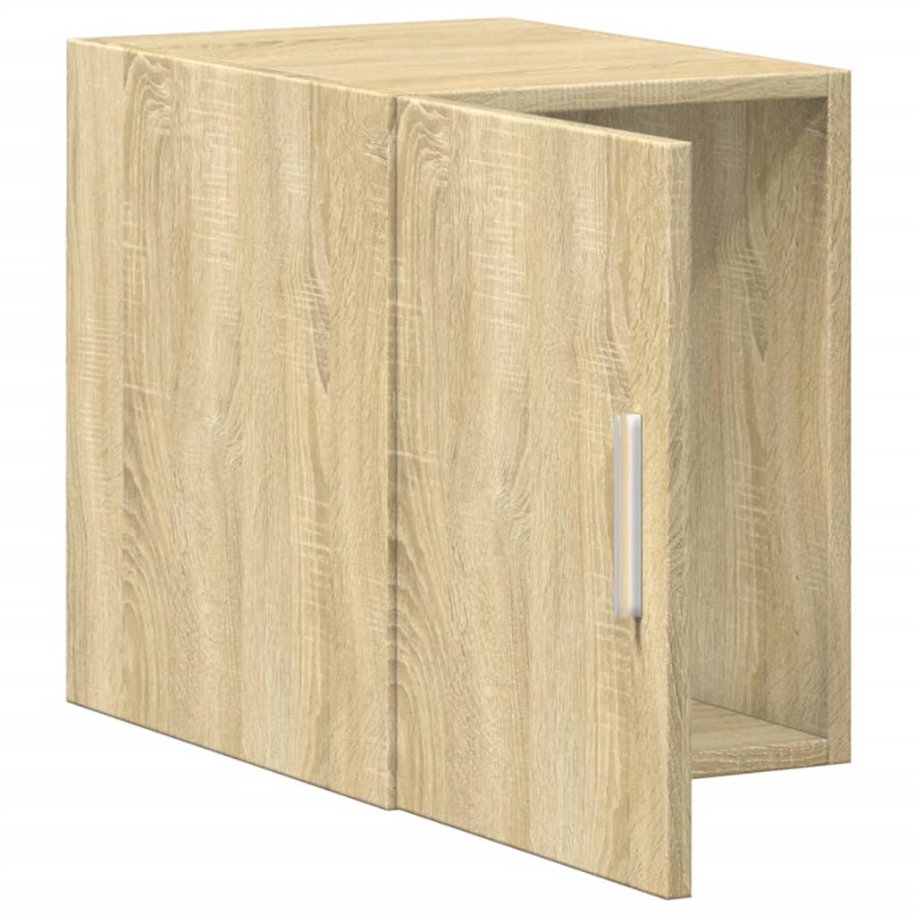 Wandkast 30x42,5x40 cm bewerkt hout sonoma eikenkleurig is nu te koop bij PeponiXL, paradijselijk wonen!