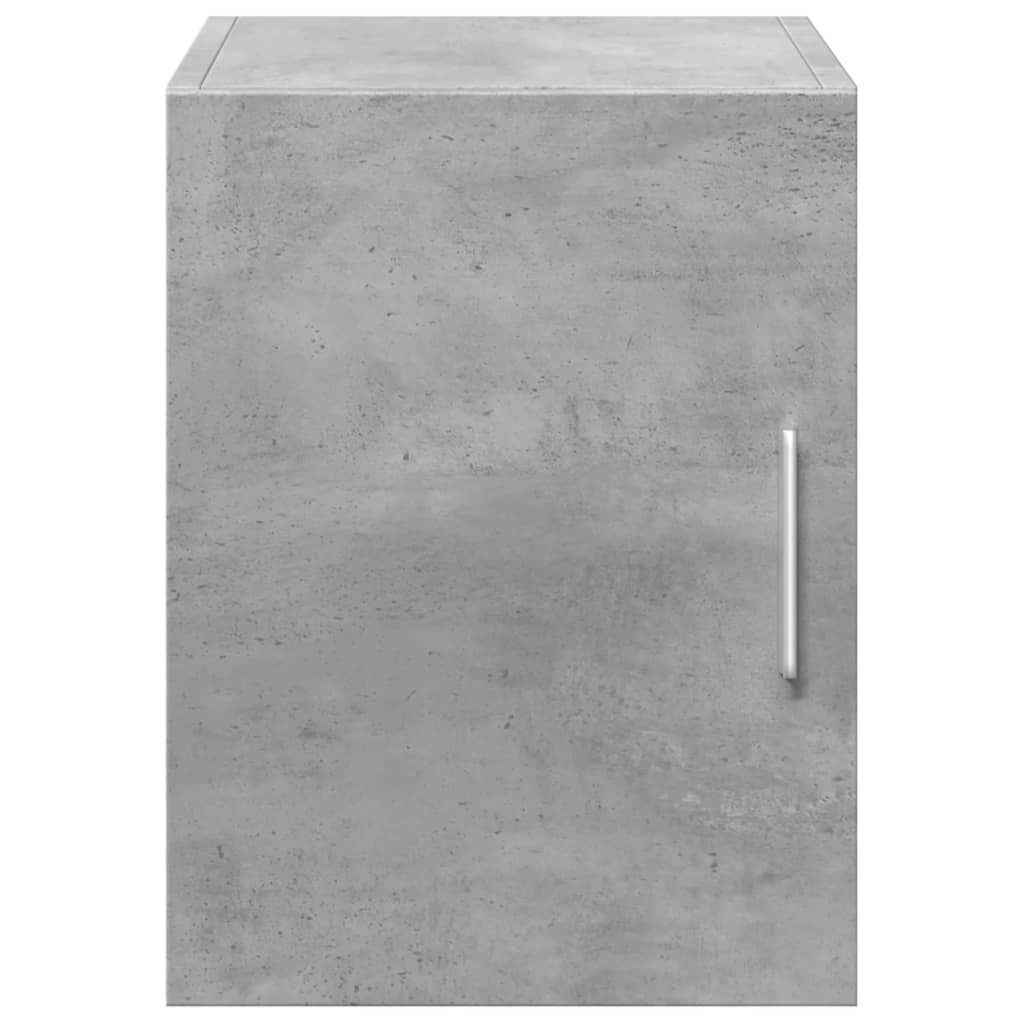 Wandkast 30x42,5x40 cm bewerkt hout betongrijs is nu te koop bij PeponiXL, paradijselijk wonen!
