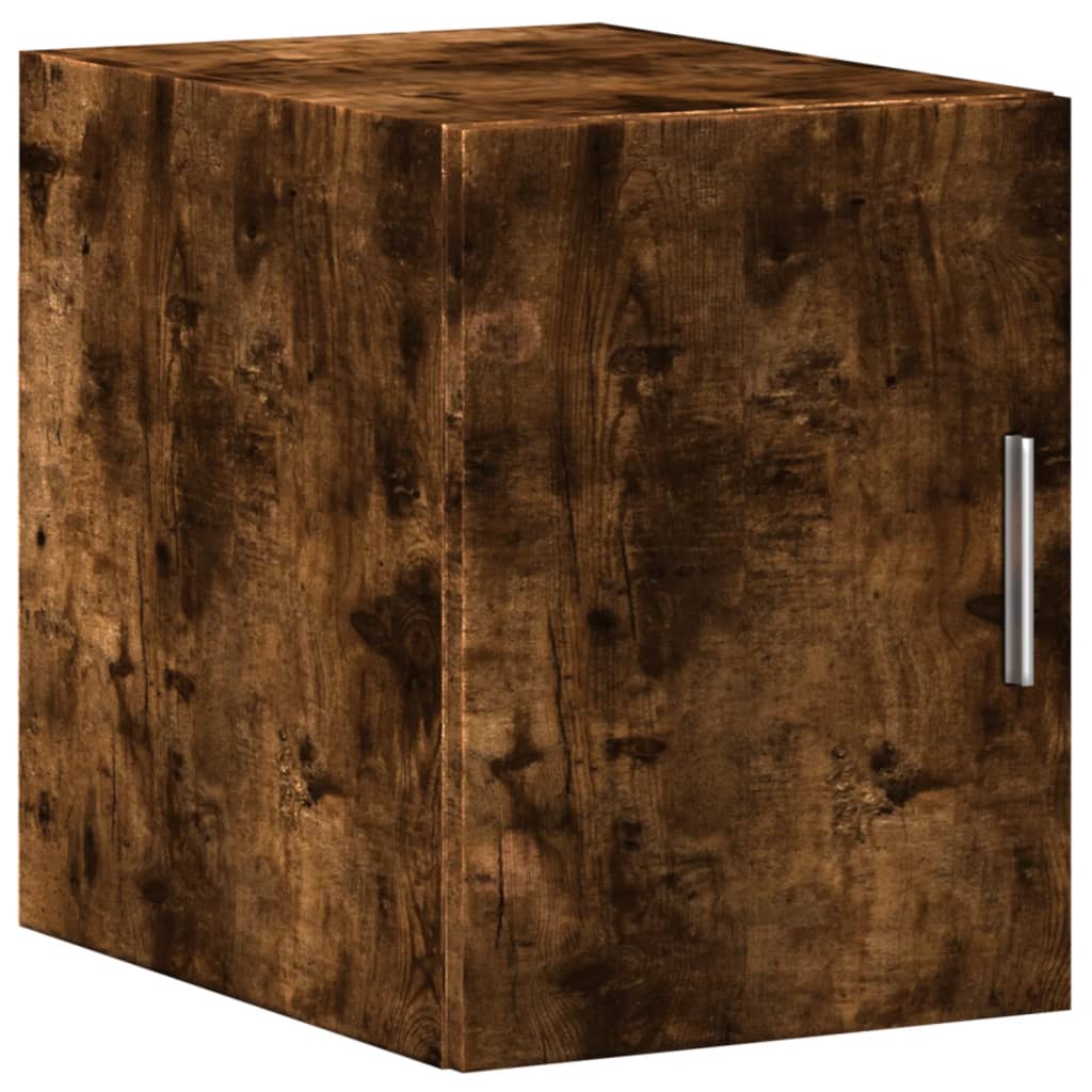 Wandkast 30x42,5x40 cm bewerkt hout gerookt eikenkleurig is nu te koop bij PeponiXL, paradijselijk wonen!