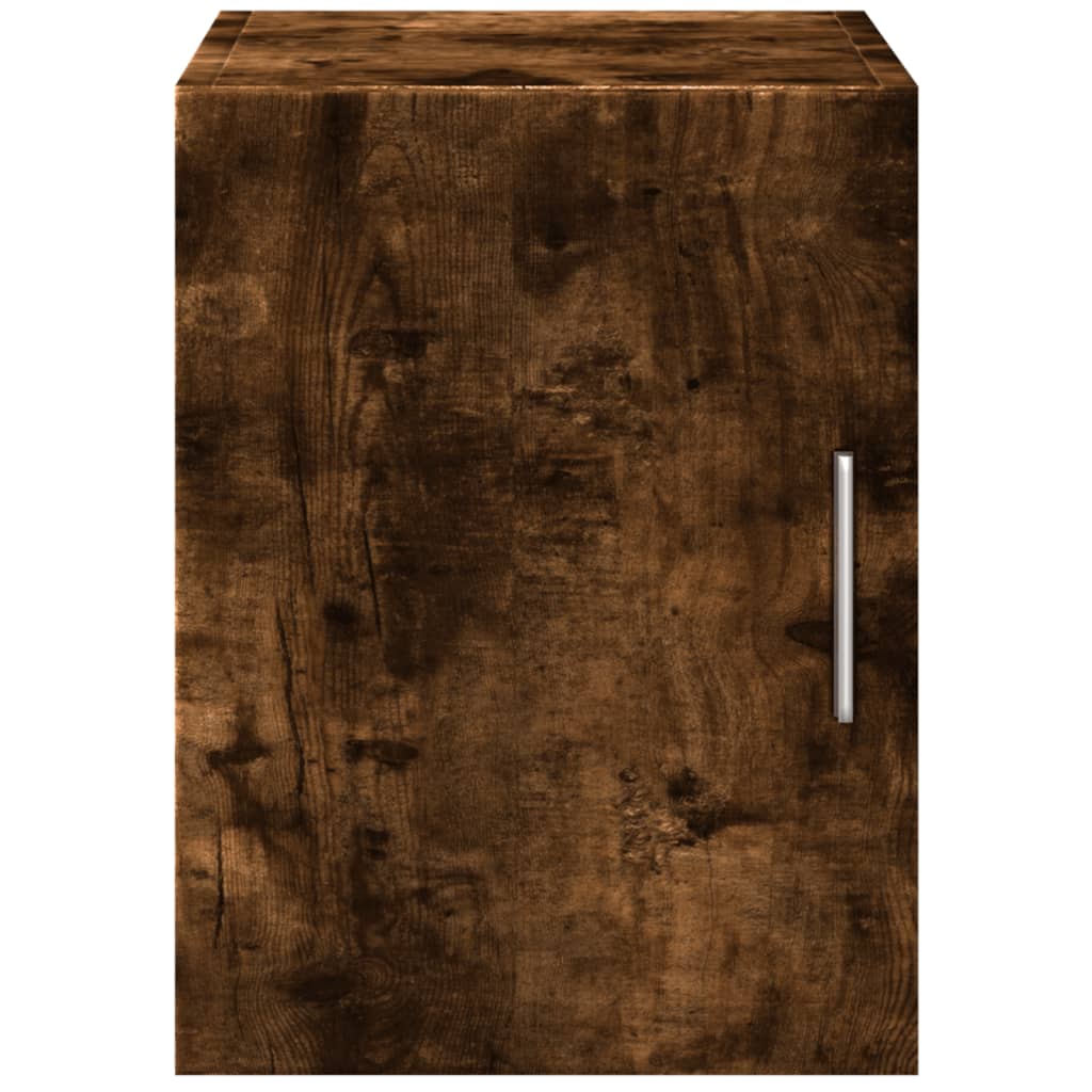 Wandkast 30x42,5x40 cm bewerkt hout gerookt eikenkleurig is nu te koop bij PeponiXL, paradijselijk wonen!