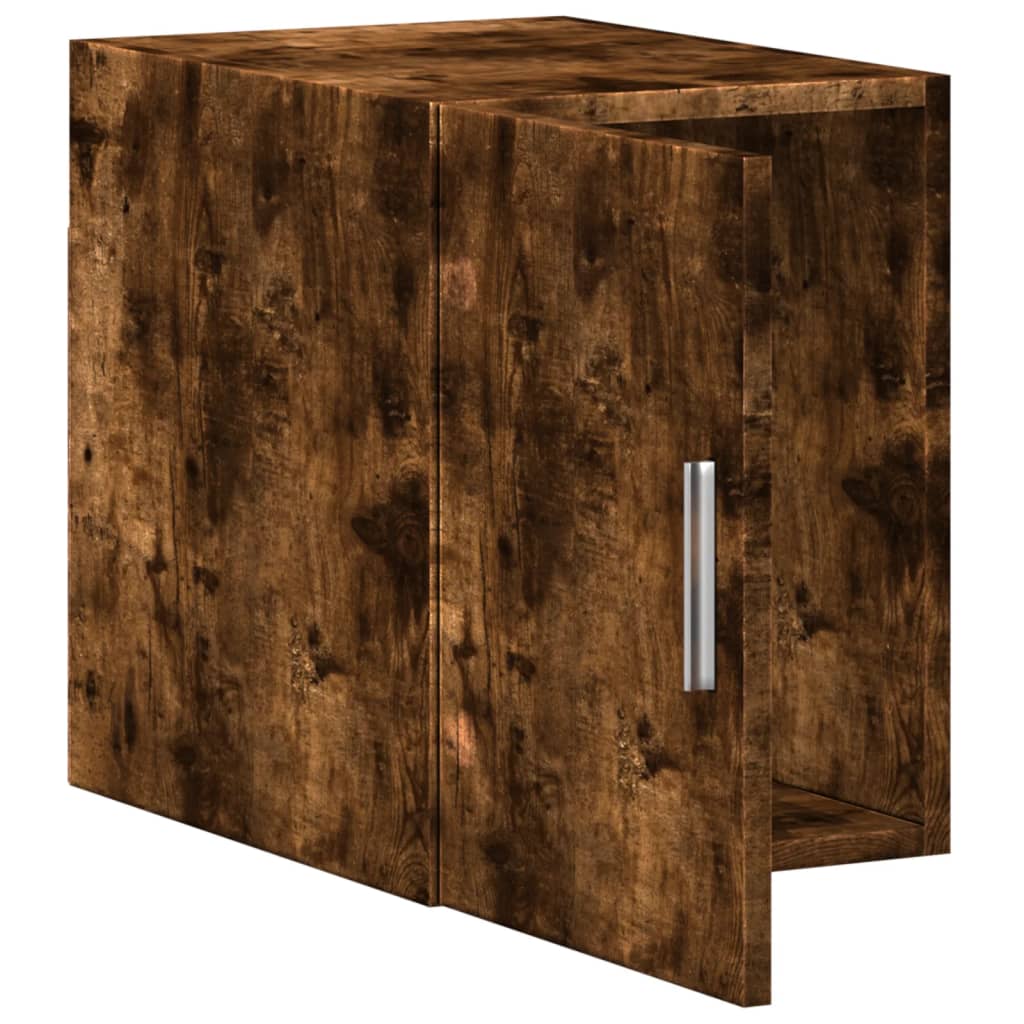 Wandkast 30x42,5x40 cm bewerkt hout gerookt eikenkleurig is nu te koop bij PeponiXL, paradijselijk wonen!