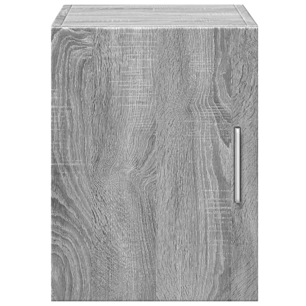 Wandkast 30x42,5x40 cm bewerkt hout grijs sonoma eikenkleurig is nu te koop bij PeponiXL, paradijselijk wonen!