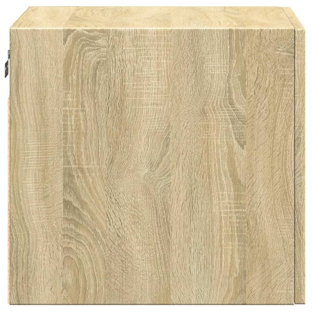 Wandkast 40x42,5x40 cm bewerkt hout sonoma eikenkleurig is nu te koop bij PeponiXL, paradijselijk wonen!