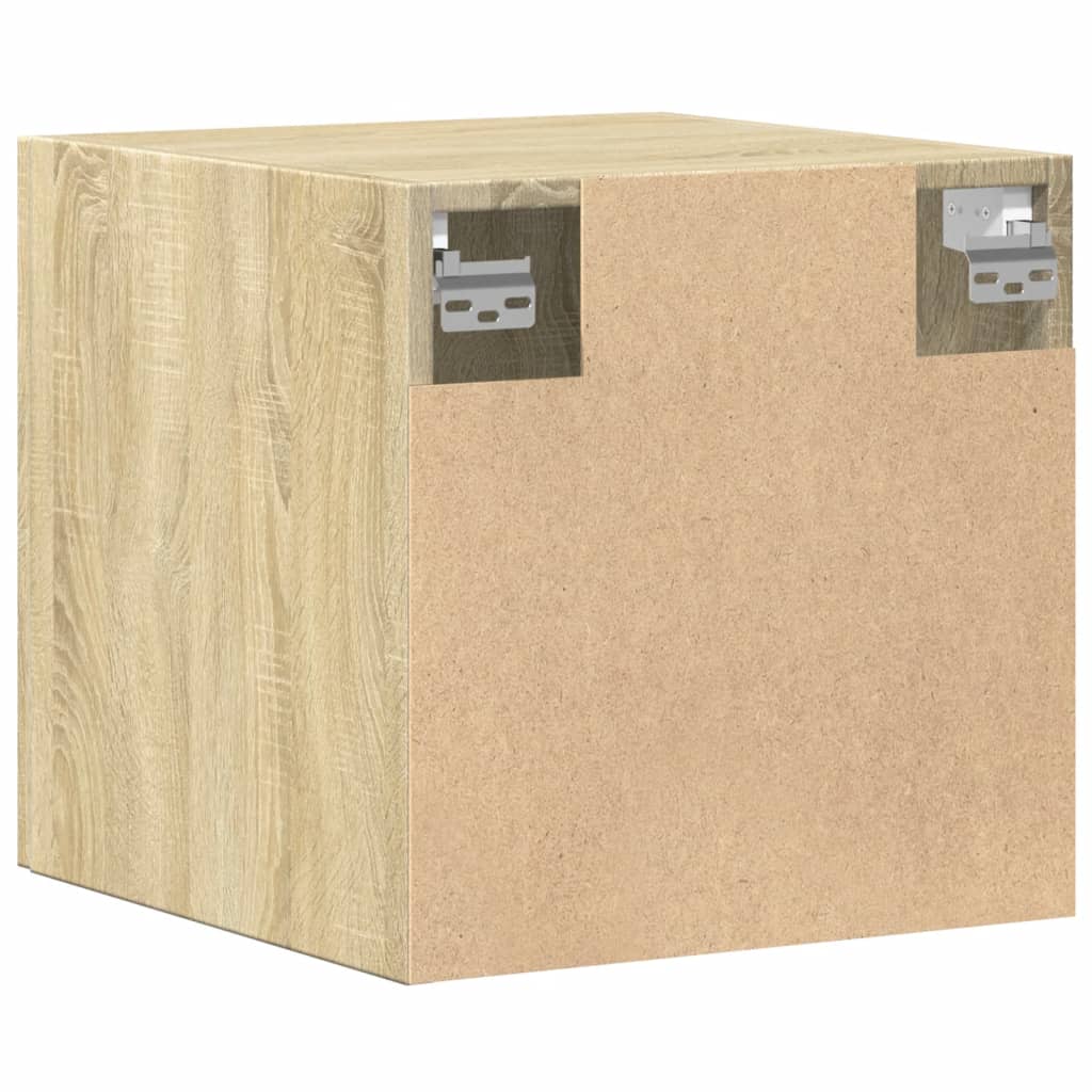 Wandkast 40x42,5x40 cm bewerkt hout sonoma eikenkleurig is nu te koop bij PeponiXL, paradijselijk wonen!