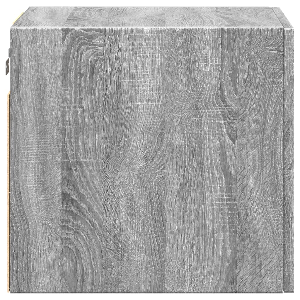 Wandkast 40x42,5x40 cm bewerkt hout grijs sonoma is nu te koop bij PeponiXL, paradijselijk wonen!