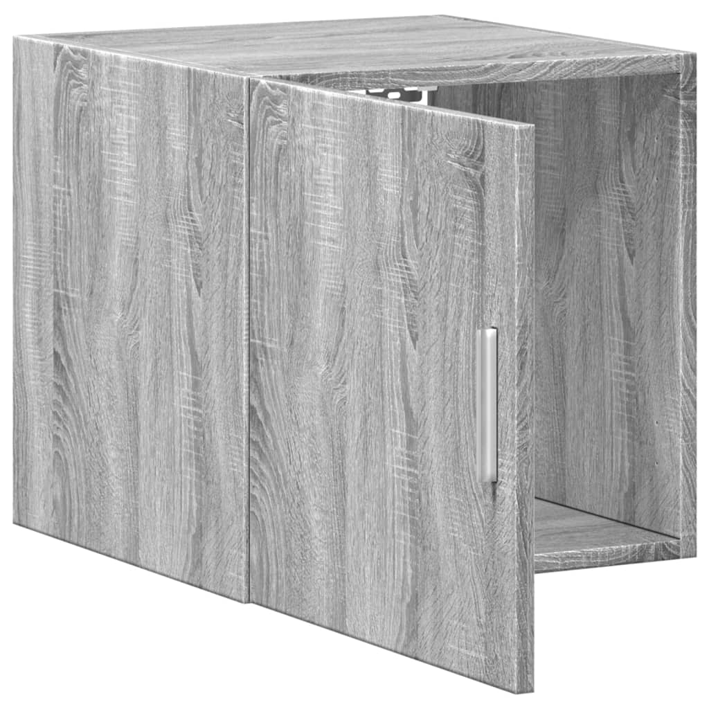 Wandkast 40x42,5x40 cm bewerkt hout grijs sonoma is nu te koop bij PeponiXL, paradijselijk wonen!