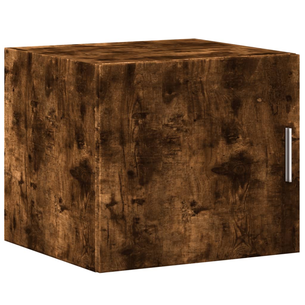 Wandkast 45x42,5x40 cm bewerkt hout gerookt eikenkleurig is nu te koop bij PeponiXL, paradijselijk wonen!