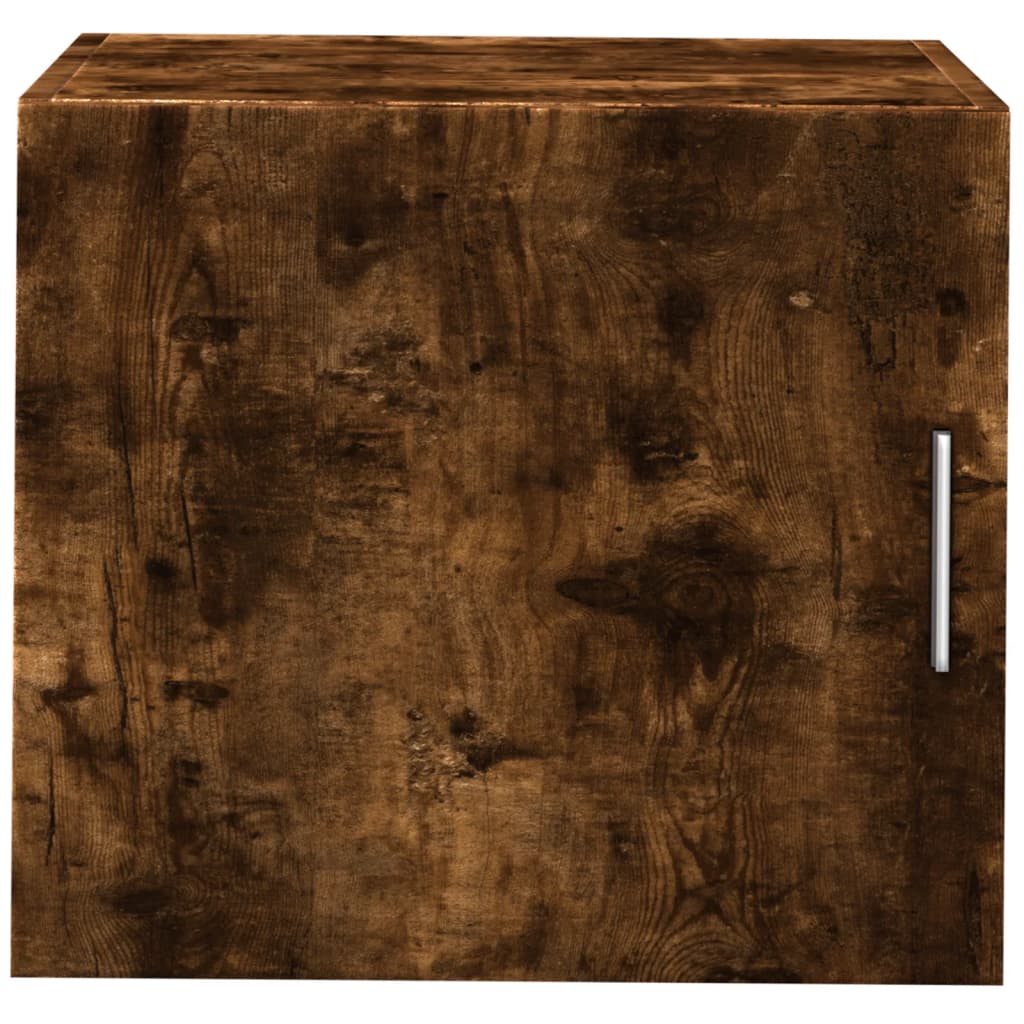 Wandkast 45x42,5x40 cm bewerkt hout gerookt eikenkleurig is nu te koop bij PeponiXL, paradijselijk wonen!