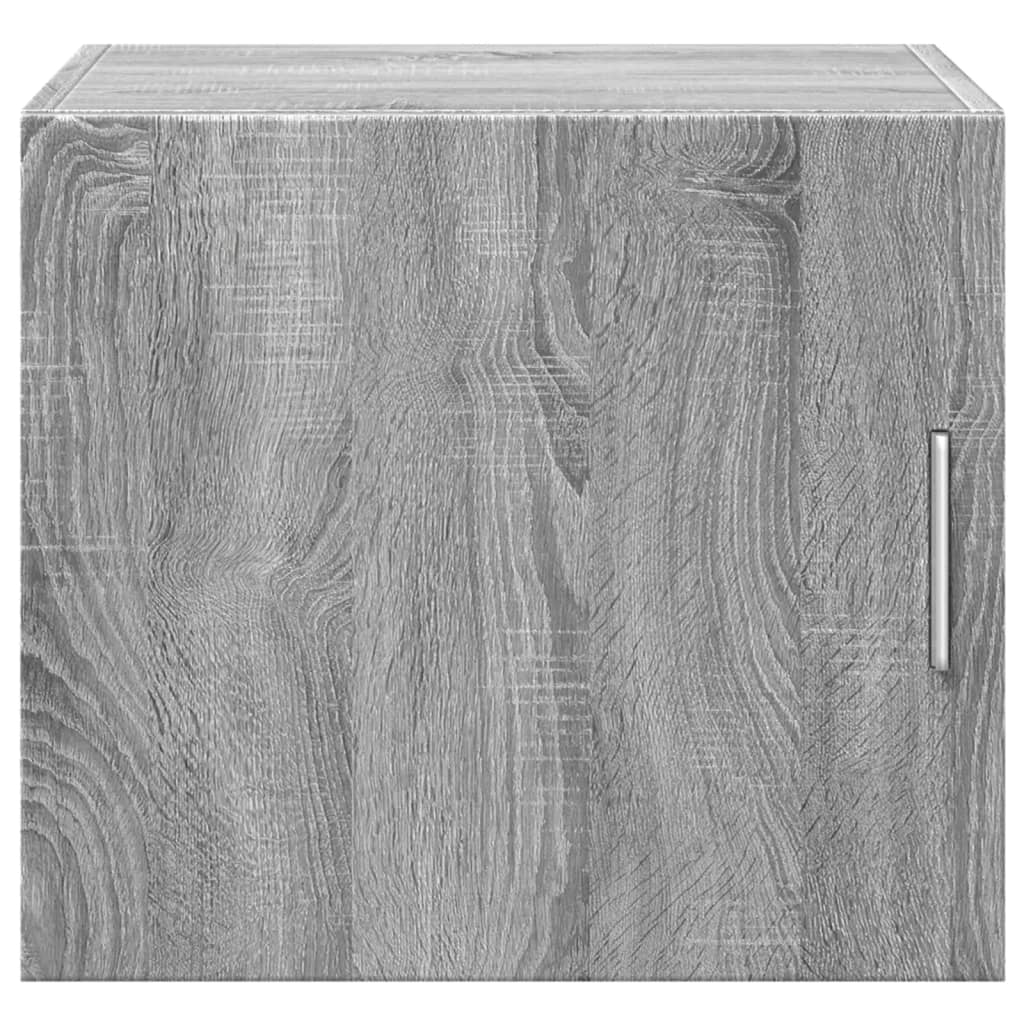 Wandkast 45x42,5x40 cm bewerkt hout grijs sonoma eikenkleurig is nu te koop bij PeponiXL, paradijselijk wonen!