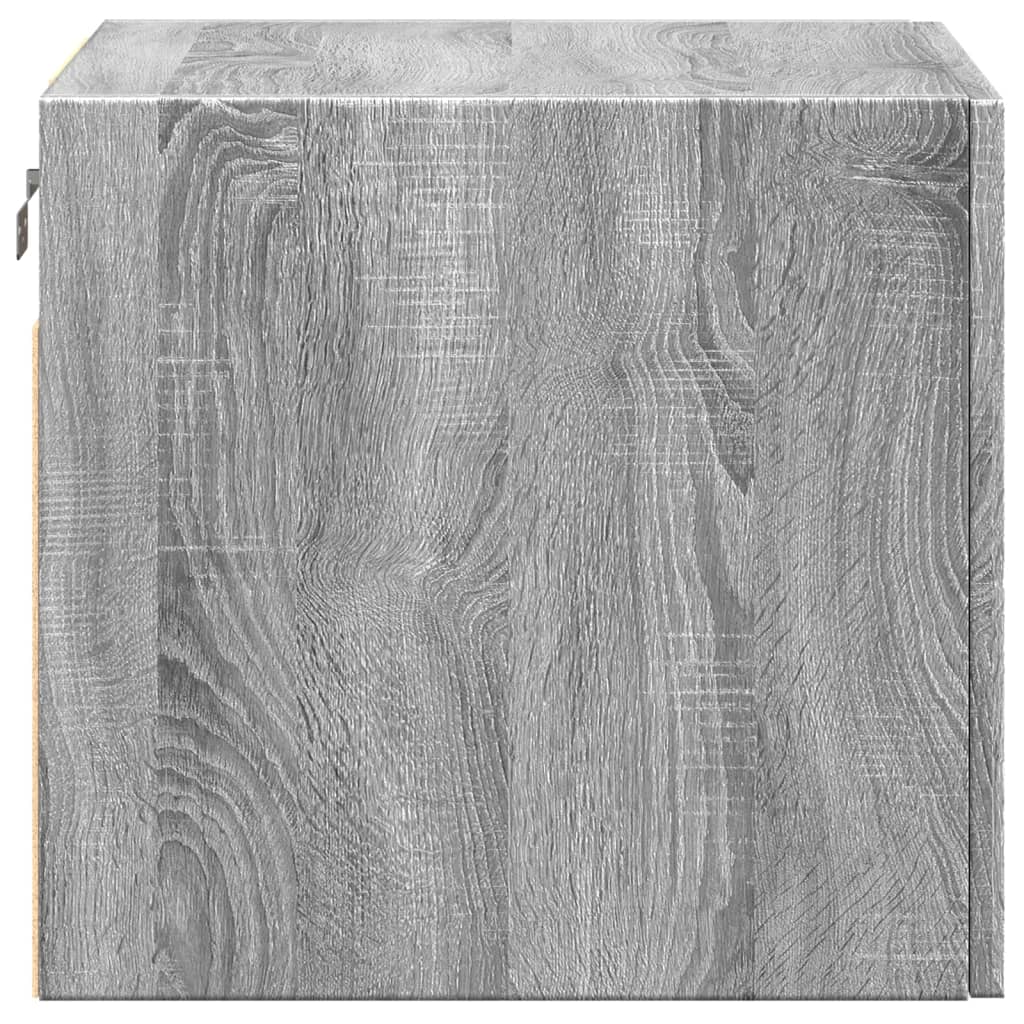 Wandkast 45x42,5x40 cm bewerkt hout grijs sonoma eikenkleurig is nu te koop bij PeponiXL, paradijselijk wonen!