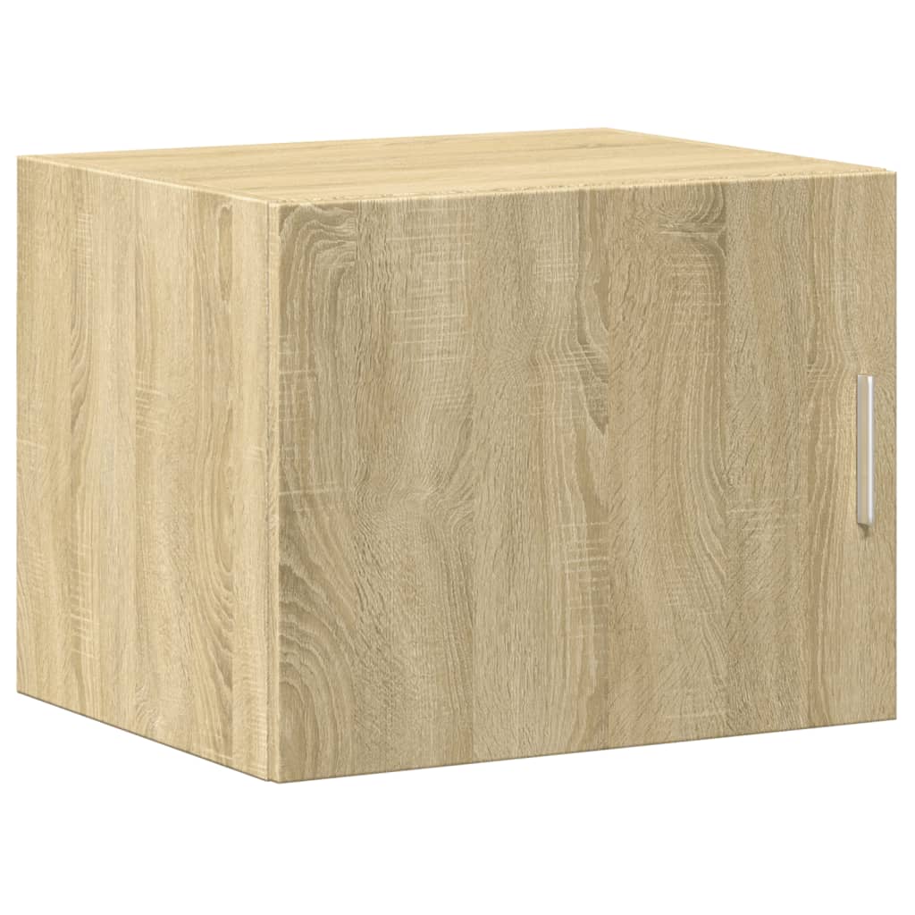 Wandkast 50x42,5x40 cm bewerkt hout sonoma eikenkleurig is nu te koop bij PeponiXL, paradijselijk wonen!