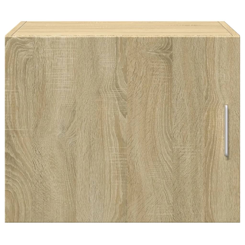 Wandkast 50x42,5x40 cm bewerkt hout sonoma eikenkleurig is nu te koop bij PeponiXL, paradijselijk wonen!