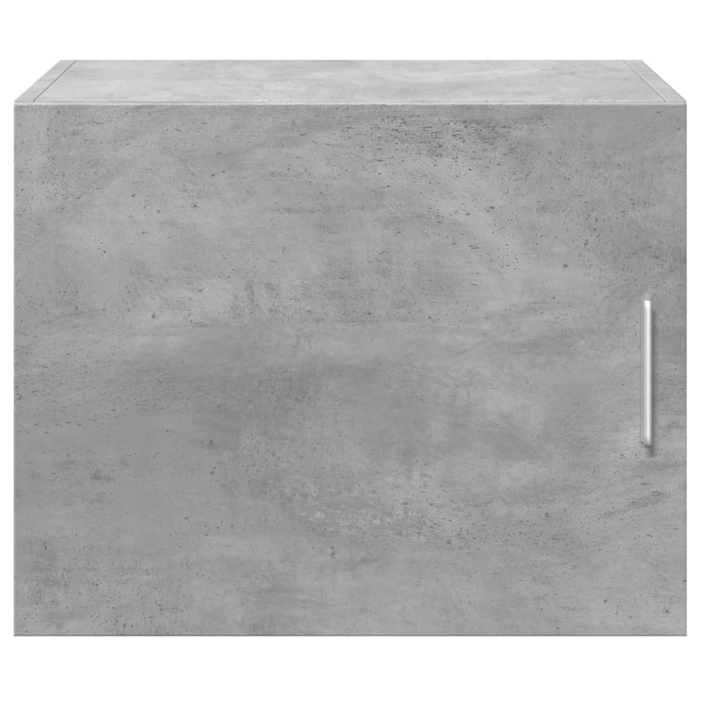 Wandkast 50x42,5x40 cm bewerkt hout betongrijs is nu te koop bij PeponiXL, paradijselijk wonen!