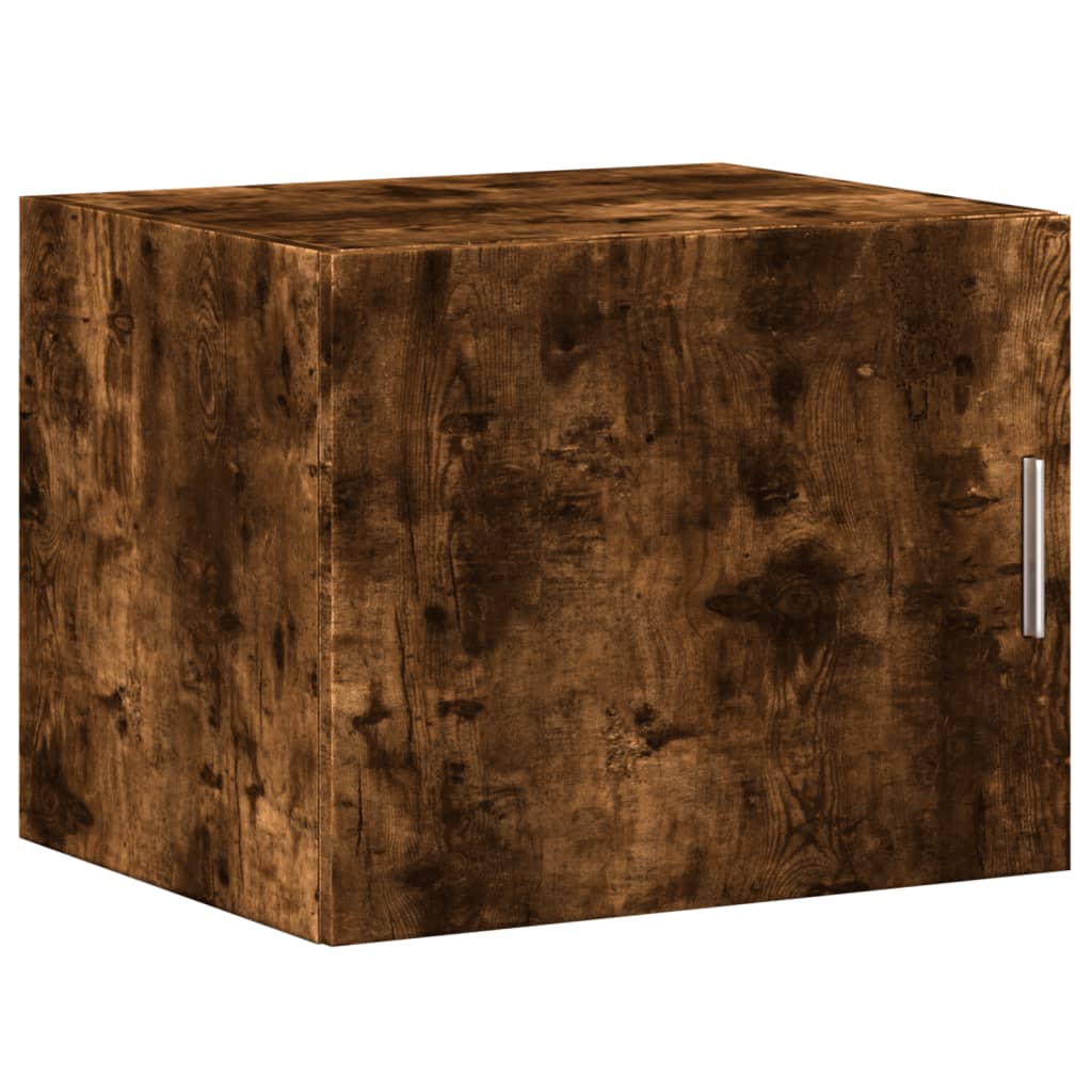Wandkast 50x42,5x40 cm bewerkt hout gerookt eikenkleurig is nu te koop bij PeponiXL, paradijselijk wonen!