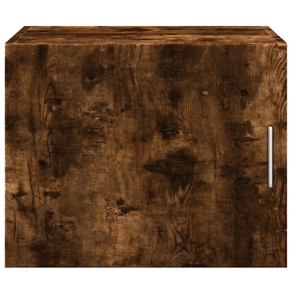 Wandkast 50x42,5x40 cm bewerkt hout gerookt eikenkleurig is nu te koop bij PeponiXL, paradijselijk wonen!