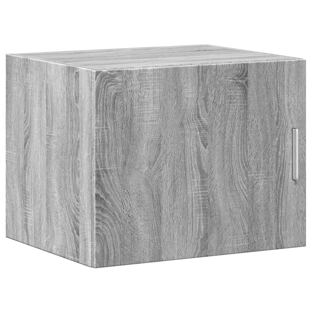 Wandkast 50x42,5x40 cm bewerkt hout grijs sonoma is nu te koop bij PeponiXL, paradijselijk wonen!