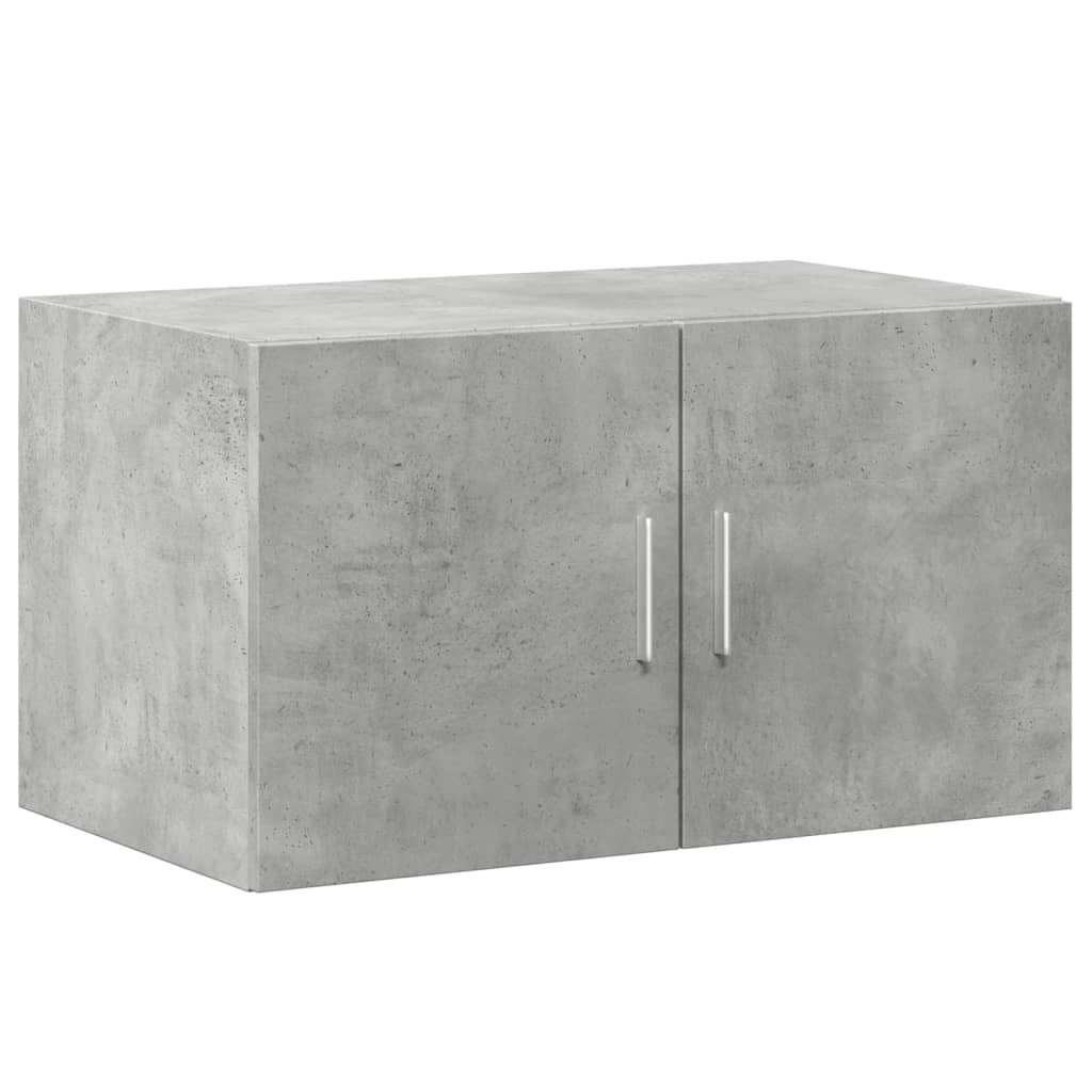 Wandkast 70x42,5x40 cm bewerkt hout betongrijs is nu te koop bij PeponiXL, paradijselijk wonen!