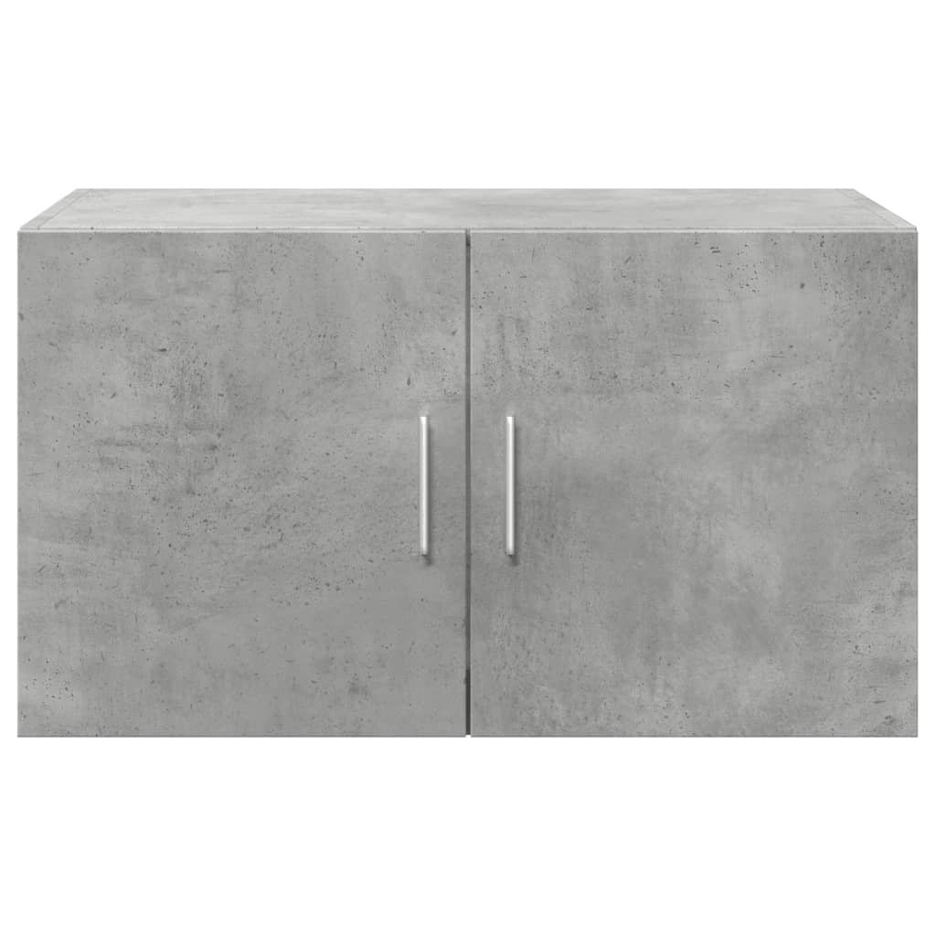 Wandkast 70x42,5x40 cm bewerkt hout betongrijs is nu te koop bij PeponiXL, paradijselijk wonen!