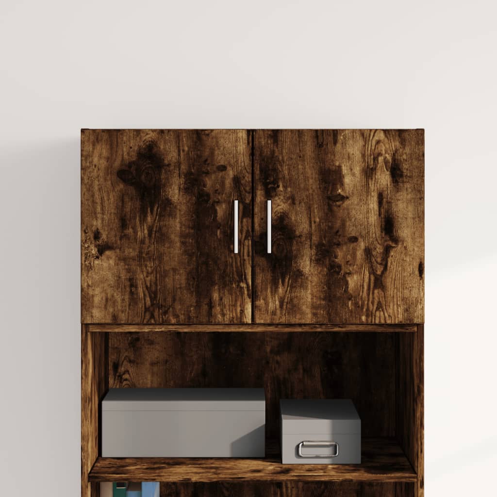 Wandkast 70x42,5x40 cm bewerkt hout gerookt eikenkleurig is nu te koop bij PeponiXL, paradijselijk wonen!