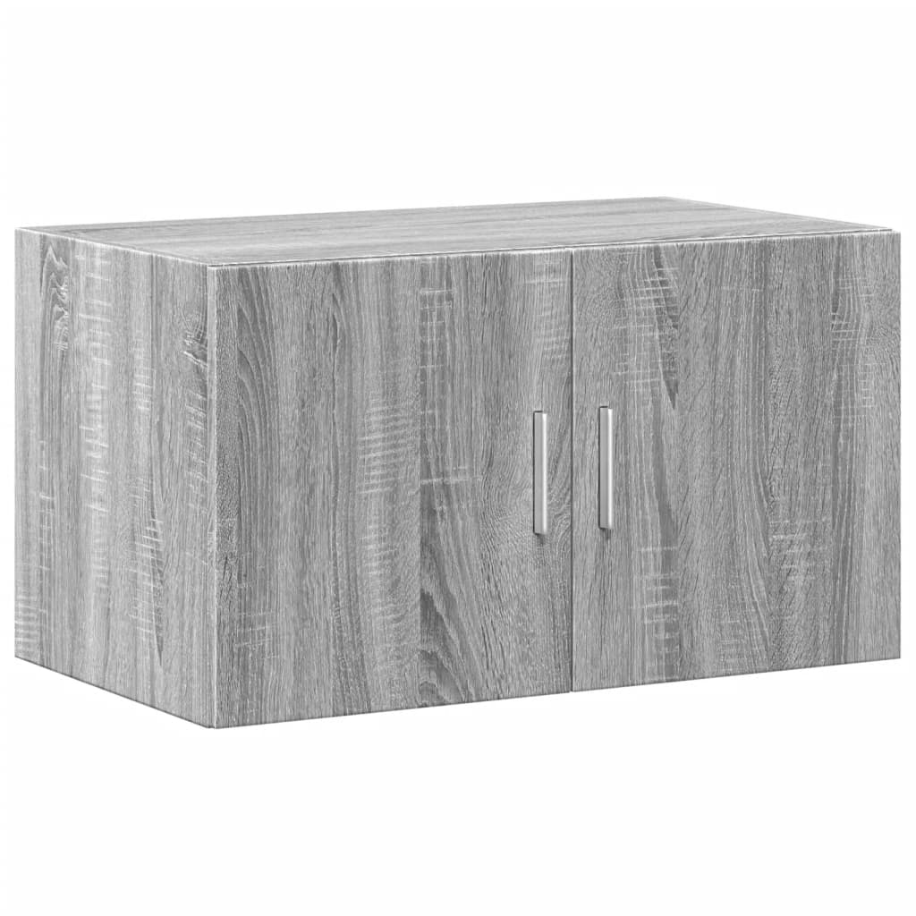 Wandkast 70x42,5x40 cm bewerkt hout grijs sonoma is nu te koop bij PeponiXL, paradijselijk wonen!