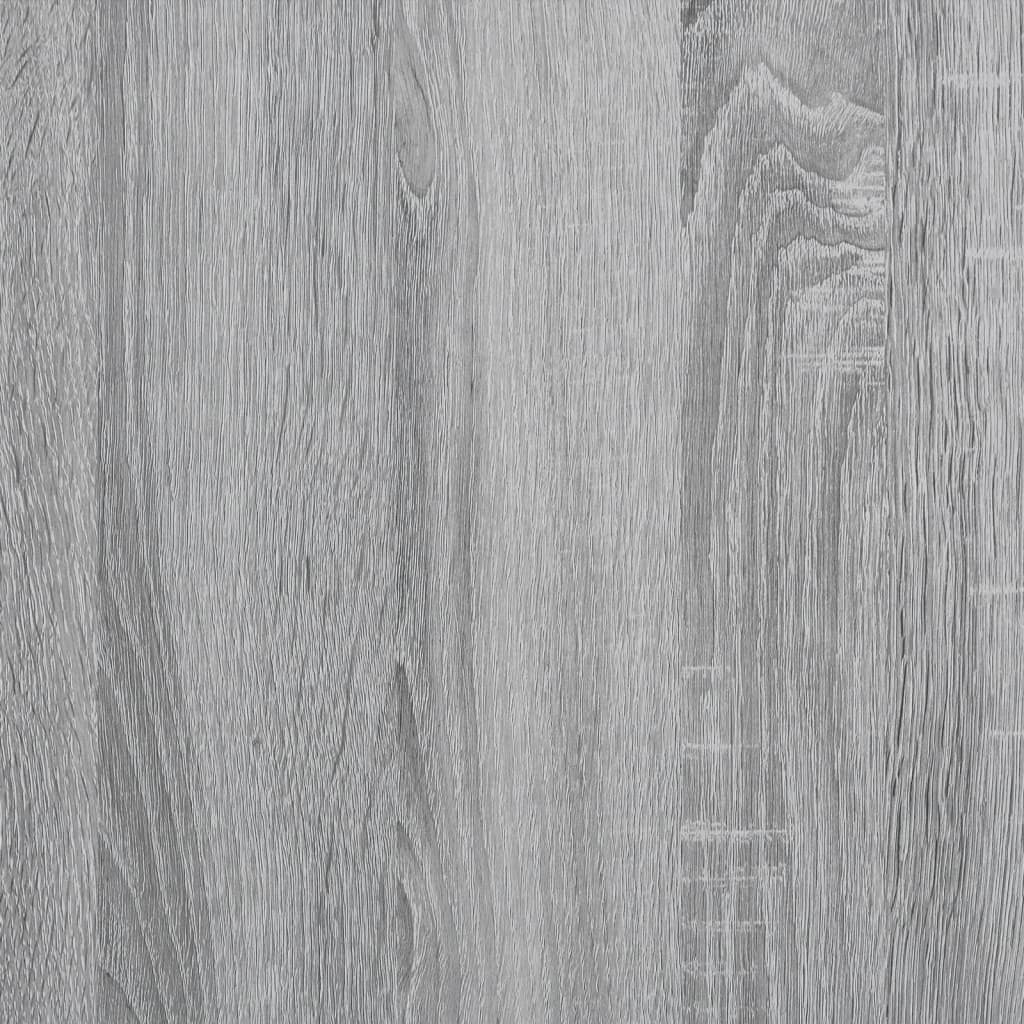 Hoge kast 30x42,5x185 cm bewerkt hout grijs sonoma eikenkleur is nu te koop bij PeponiXL, paradijselijk wonen!