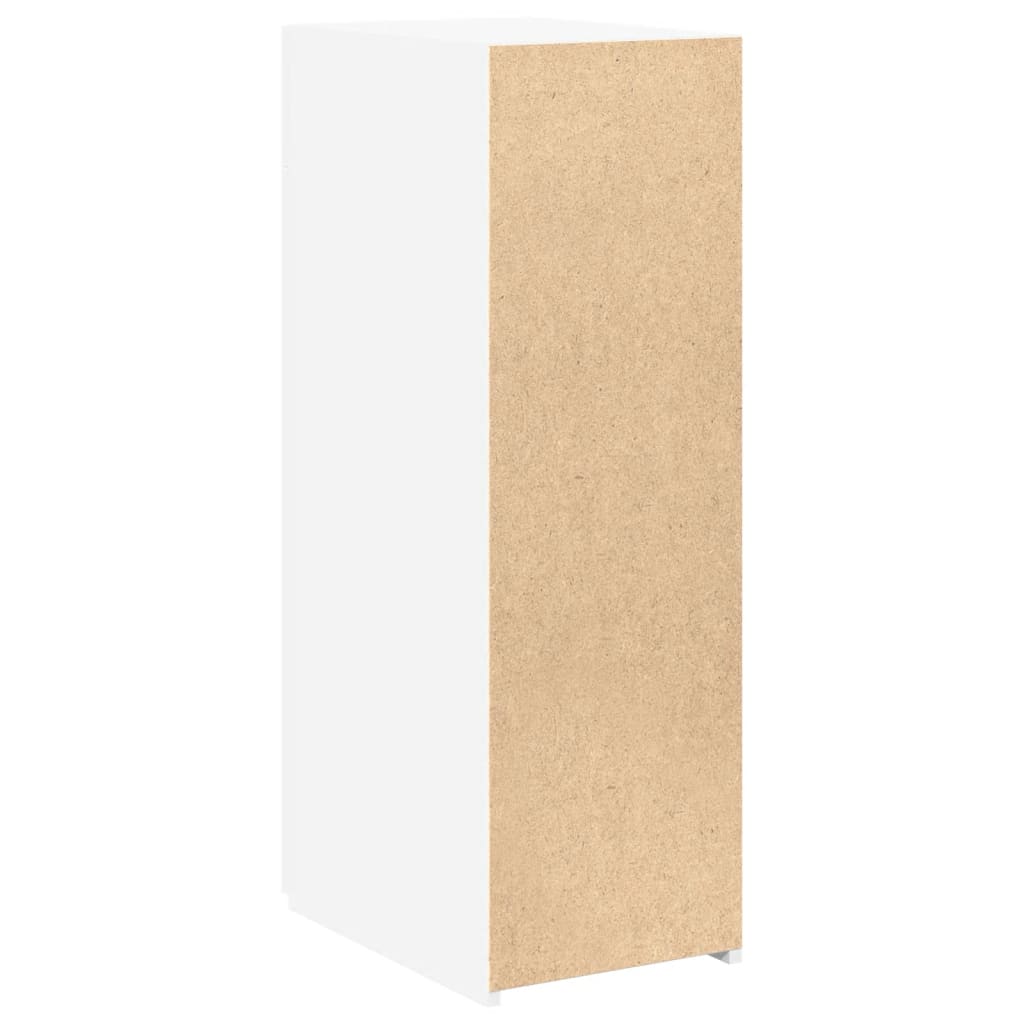 Dressoir 30x42,5x93 cm bewerkt hout wit is nu te koop bij PeponiXL, paradijselijk wonen!