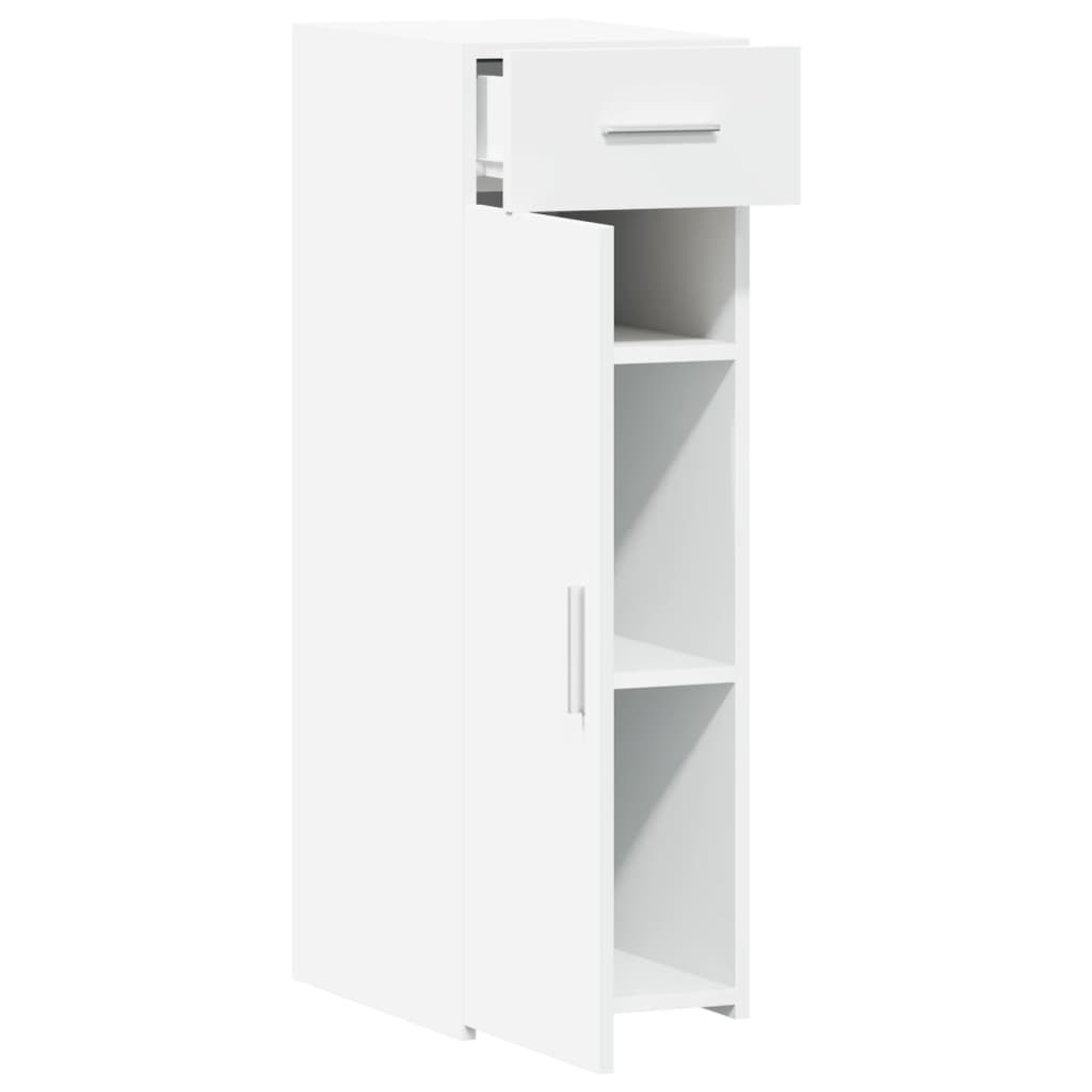 Dressoir 30x42,5x93 cm bewerkt hout wit is nu te koop bij PeponiXL, paradijselijk wonen!