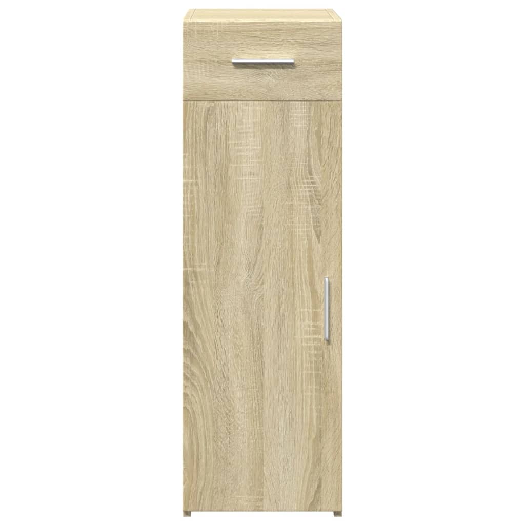 Dressoir 30x42,5x93 cm bewerkt hout sonoma eikenkleurig is nu te koop bij PeponiXL, paradijselijk wonen!