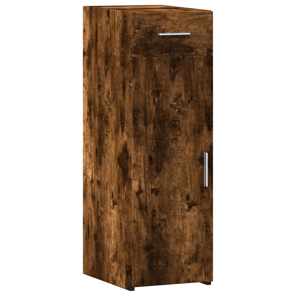 Dressoir 30x42,5x93 cm bewerkt hout gerookt eikenkleurig is nu te koop bij PeponiXL, paradijselijk wonen!