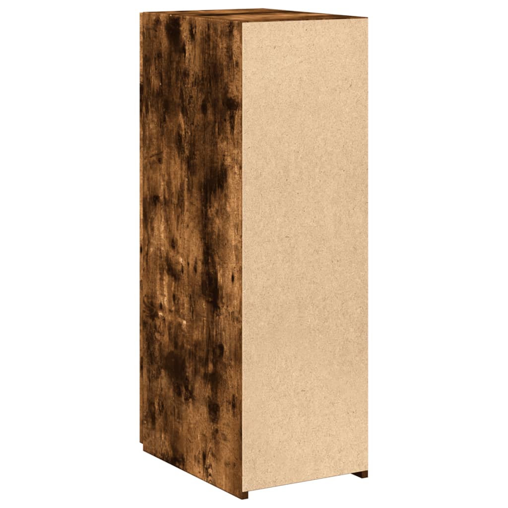 Dressoir 30x42,5x93 cm bewerkt hout gerookt eikenkleurig is nu te koop bij PeponiXL, paradijselijk wonen!