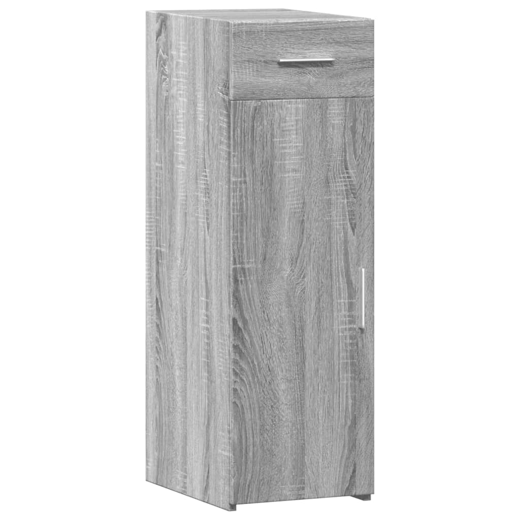 Dressoir 30x42,5x93 cm bewerkt hout grijs sonoma eikenkleurig is nu te koop bij PeponiXL, paradijselijk wonen!