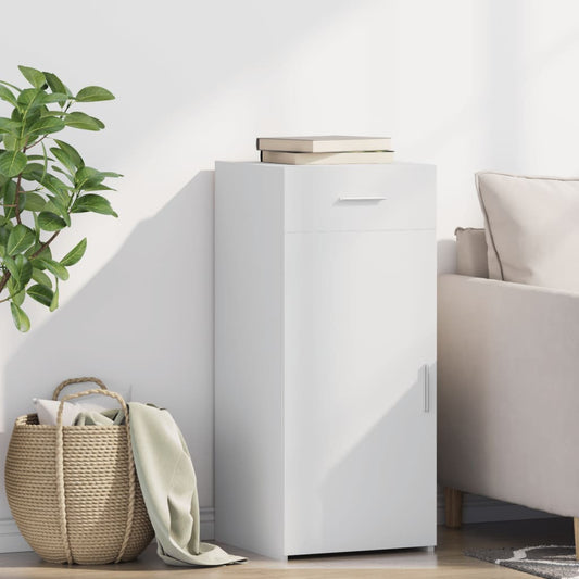 Dressoir 40x42,5x93 cm bewerkt hout wit is nu te koop bij PeponiXL, paradijselijk wonen!