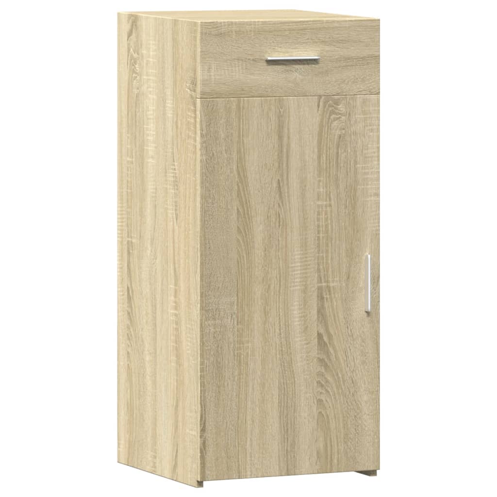 Dressoir 40x42,5x93 cm bewerkt hout sonoma eikenkleurig is nu te koop bij PeponiXL, paradijselijk wonen!
