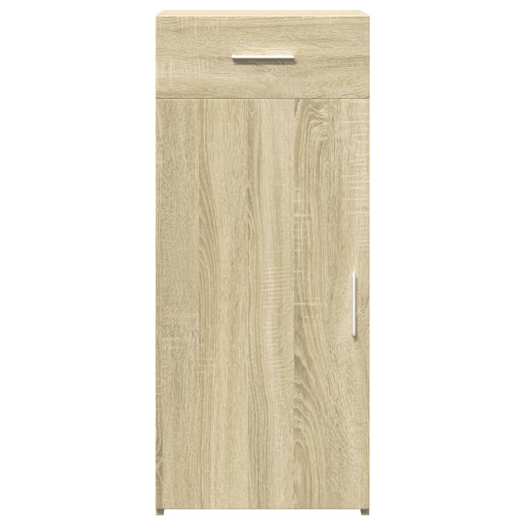 Dressoir 40x42,5x93 cm bewerkt hout sonoma eikenkleurig is nu te koop bij PeponiXL, paradijselijk wonen!