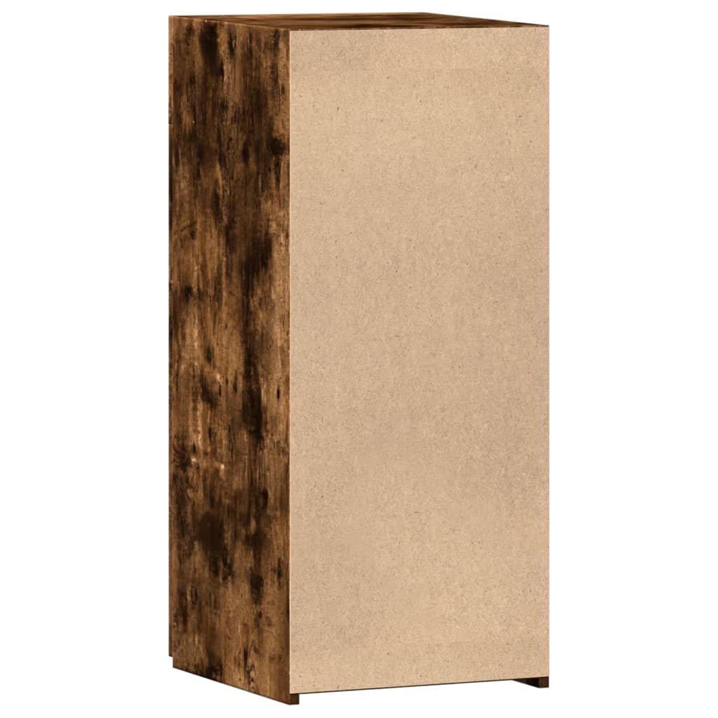 Dressoir 40x42,5x93 cm bewerkt hout gerookt eikenkleurig is nu te koop bij PeponiXL, paradijselijk wonen!