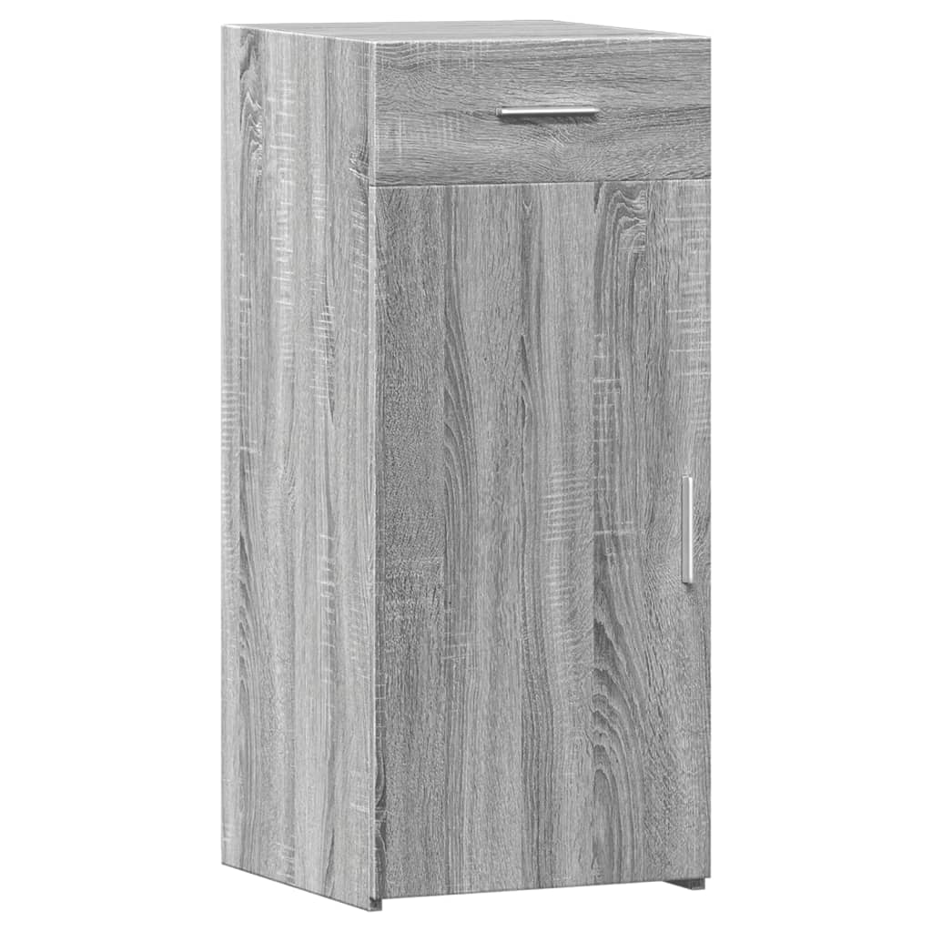 Dressoir 40x42,5x93 cm bewerkt hout grijs sonoma eikenkleur is nu te koop bij PeponiXL, paradijselijk wonen!