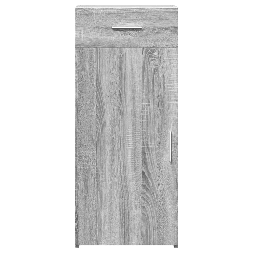 Dressoir 40x42,5x93 cm bewerkt hout grijs sonoma eikenkleur is nu te koop bij PeponiXL, paradijselijk wonen!