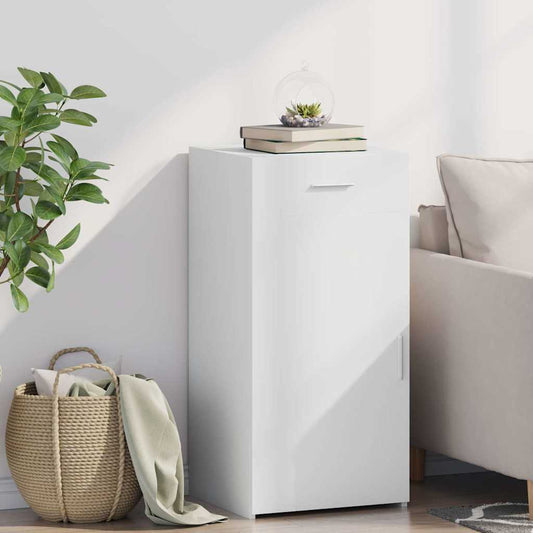 Dressoir 45x42,5x93 cm bewerkt hout wit is nu te koop bij PeponiXL, paradijselijk wonen!