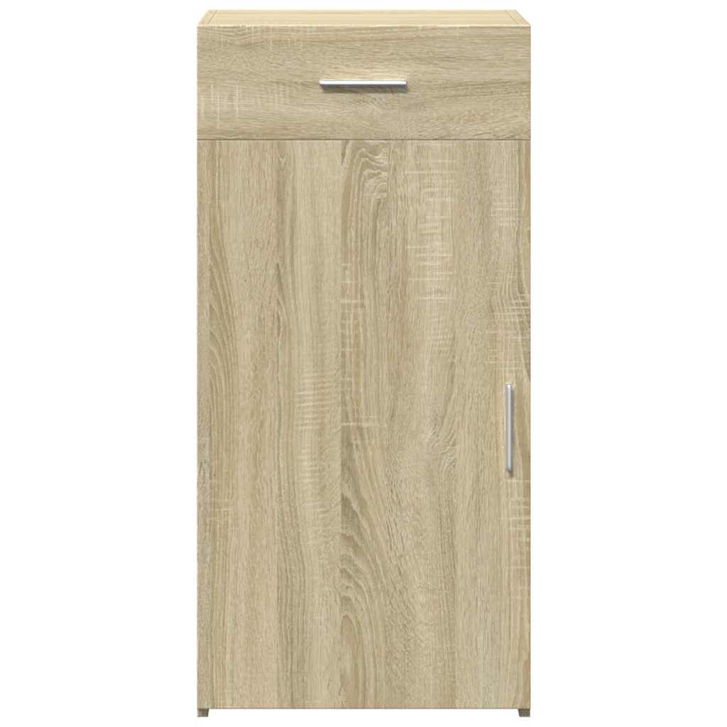 Dressoir 45x42,5x93 cm bewerkt hout sonoma eikenkleurig is nu te koop bij PeponiXL, paradijselijk wonen!