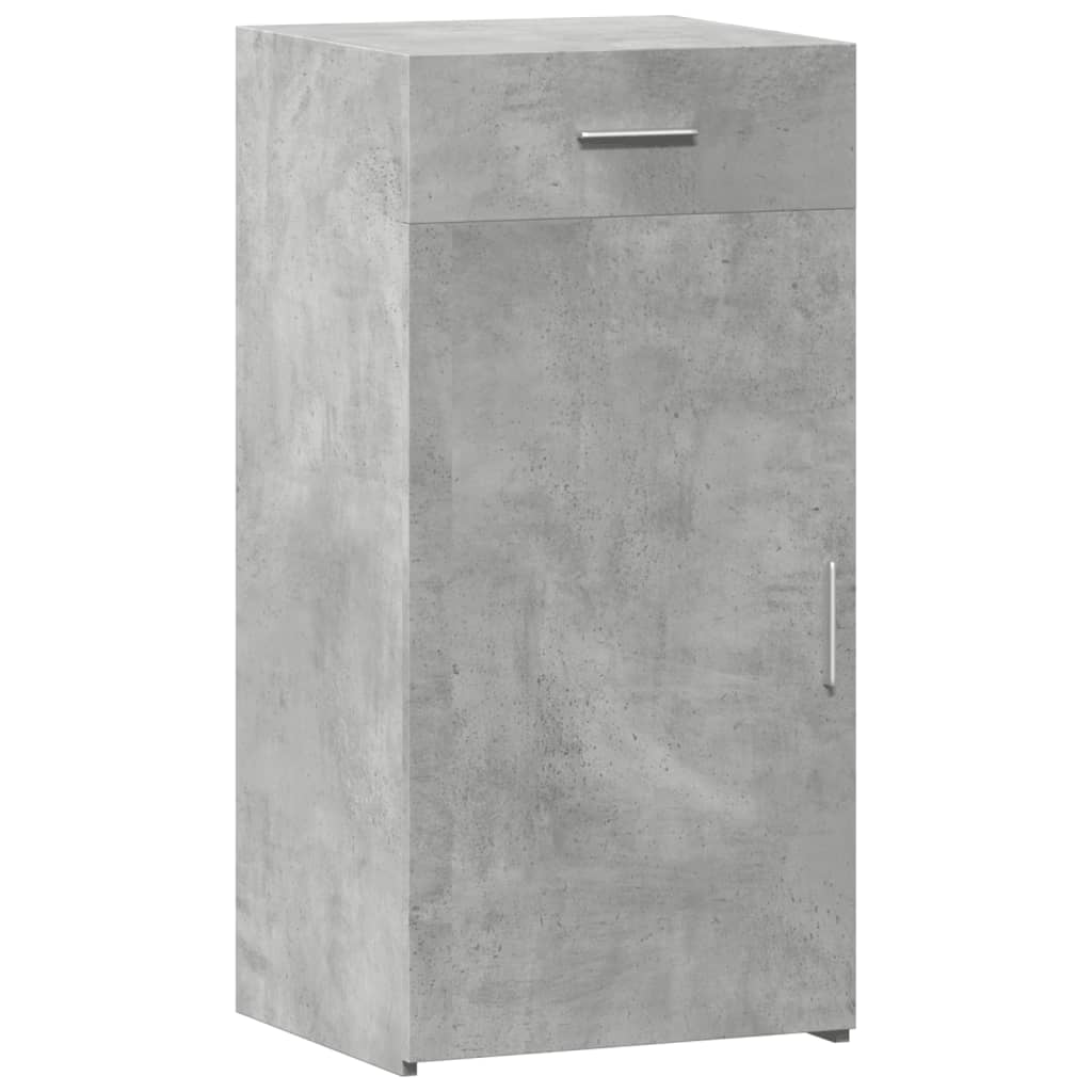 Dressoir 45x42,5x93 cm bewerkt hout betongrijs is nu te koop bij PeponiXL, paradijselijk wonen!