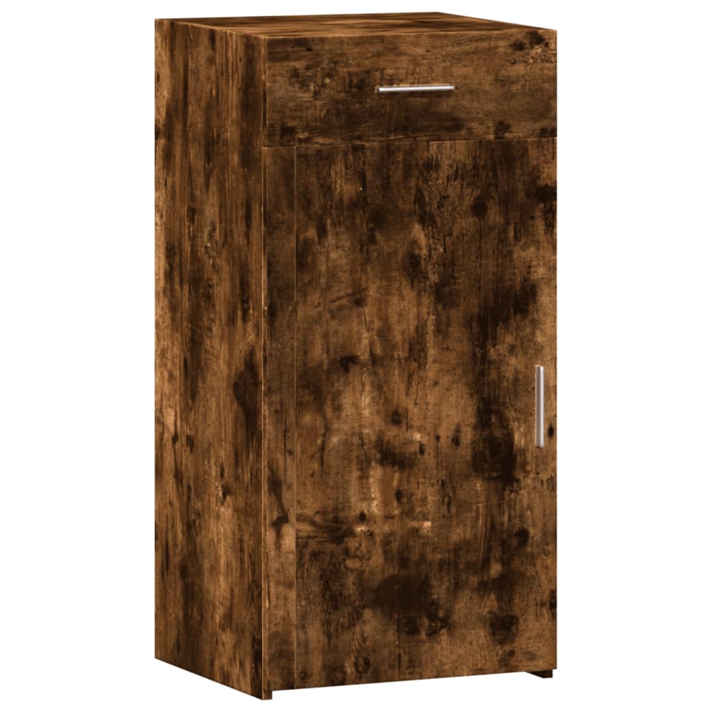 Dressoir 45x42,5x93 cm bewerkt hout gerookt eikenkleurig is nu te koop bij PeponiXL, paradijselijk wonen!