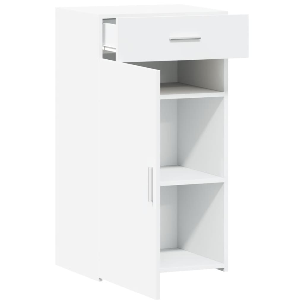 Dressoir 50x42,5x93 cm bewerkt hout wit is nu te koop bij PeponiXL, paradijselijk wonen!