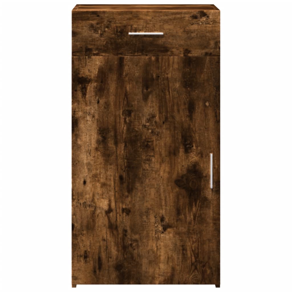 Dressoir 50x42,5x93 cm bewerkt hout gerookt eikenkleurig is nu te koop bij PeponiXL, paradijselijk wonen!