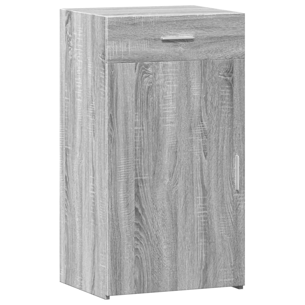 Dressoir 50x42,5x93 cm bewerkt hout grijs sonoma eikenkleurig is nu te koop bij PeponiXL, paradijselijk wonen!